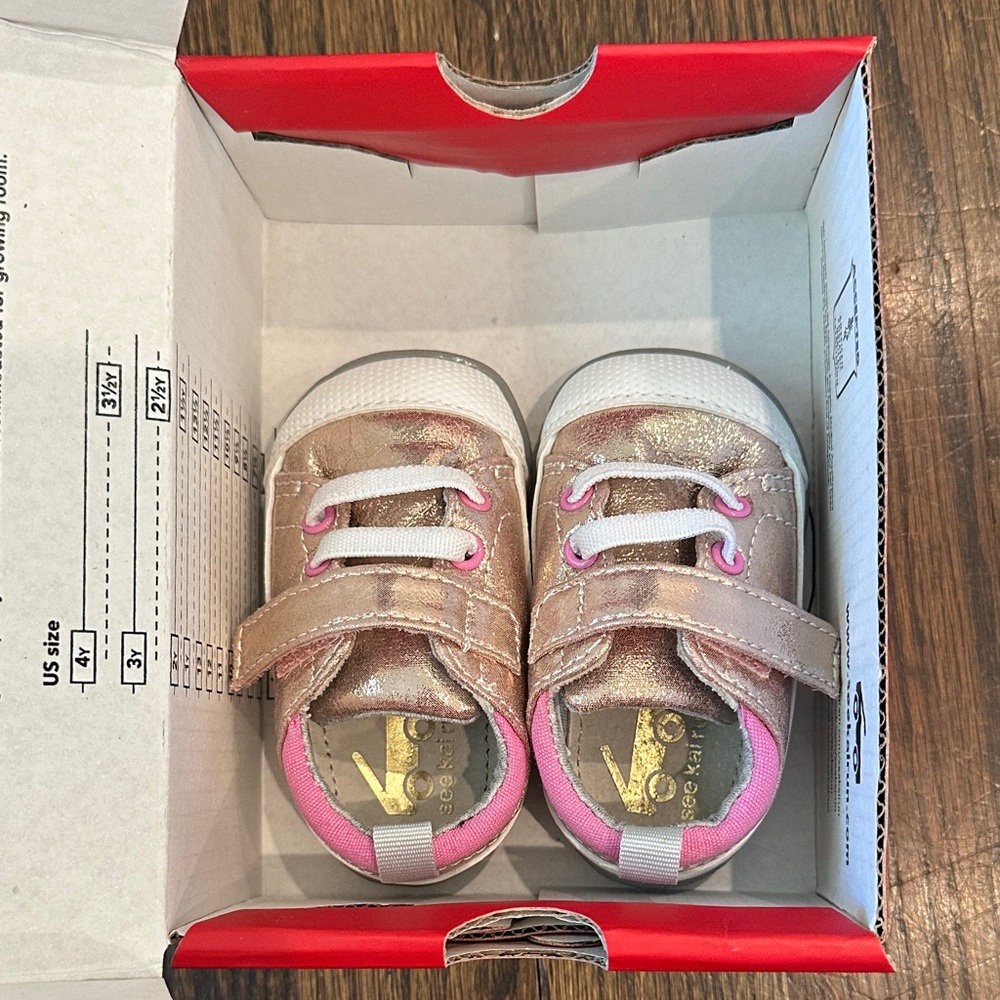 See Kai Run Baby Girl Sneakers NEVER WORN